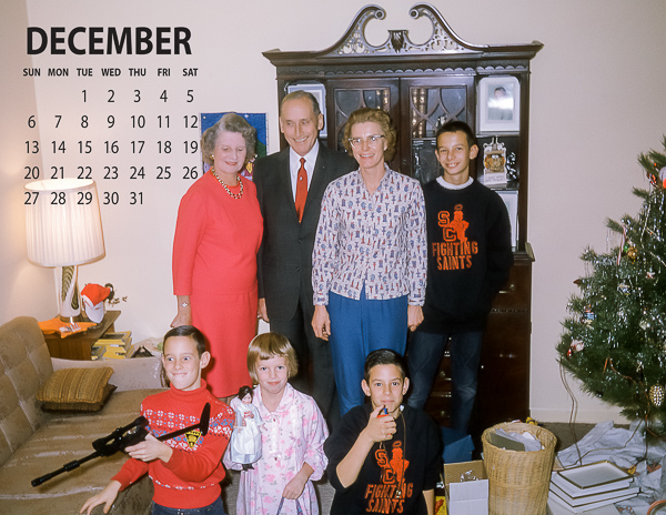 December Family Calendar